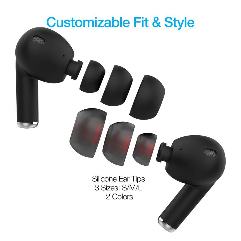 Naztech Xpods Pro TWS høretelefoner - sort