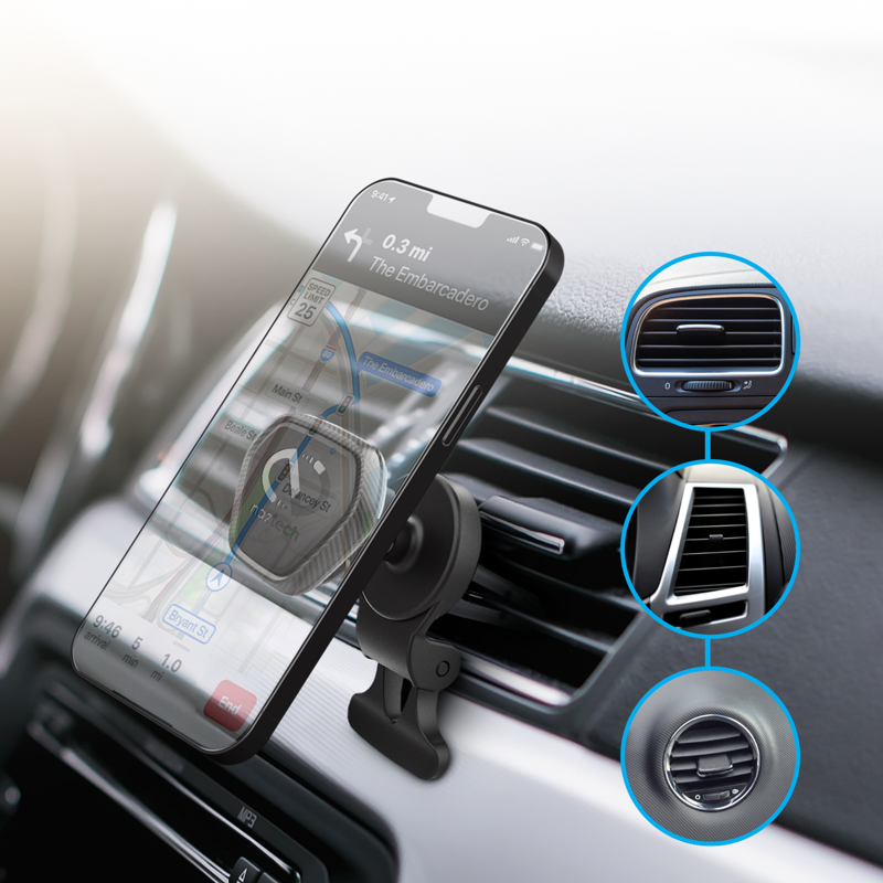 #Naztech MagBuddy Elite ventilation mobilholder