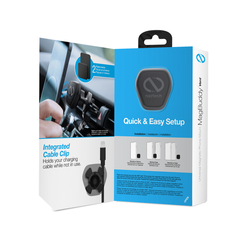 #Naztech MagBuddy Elite ventilation mobilholder