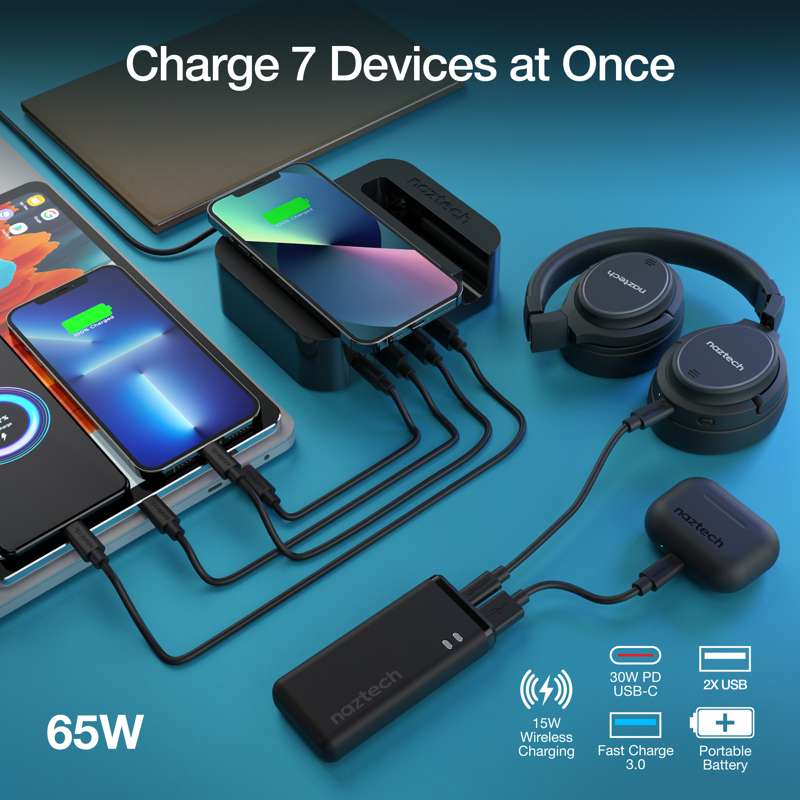 #Naztech Ultimate ladestation m. powerbank