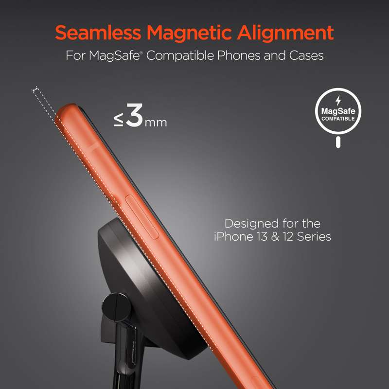 #HyperGear MaxCharge 3-i-1 trådløs ladestation