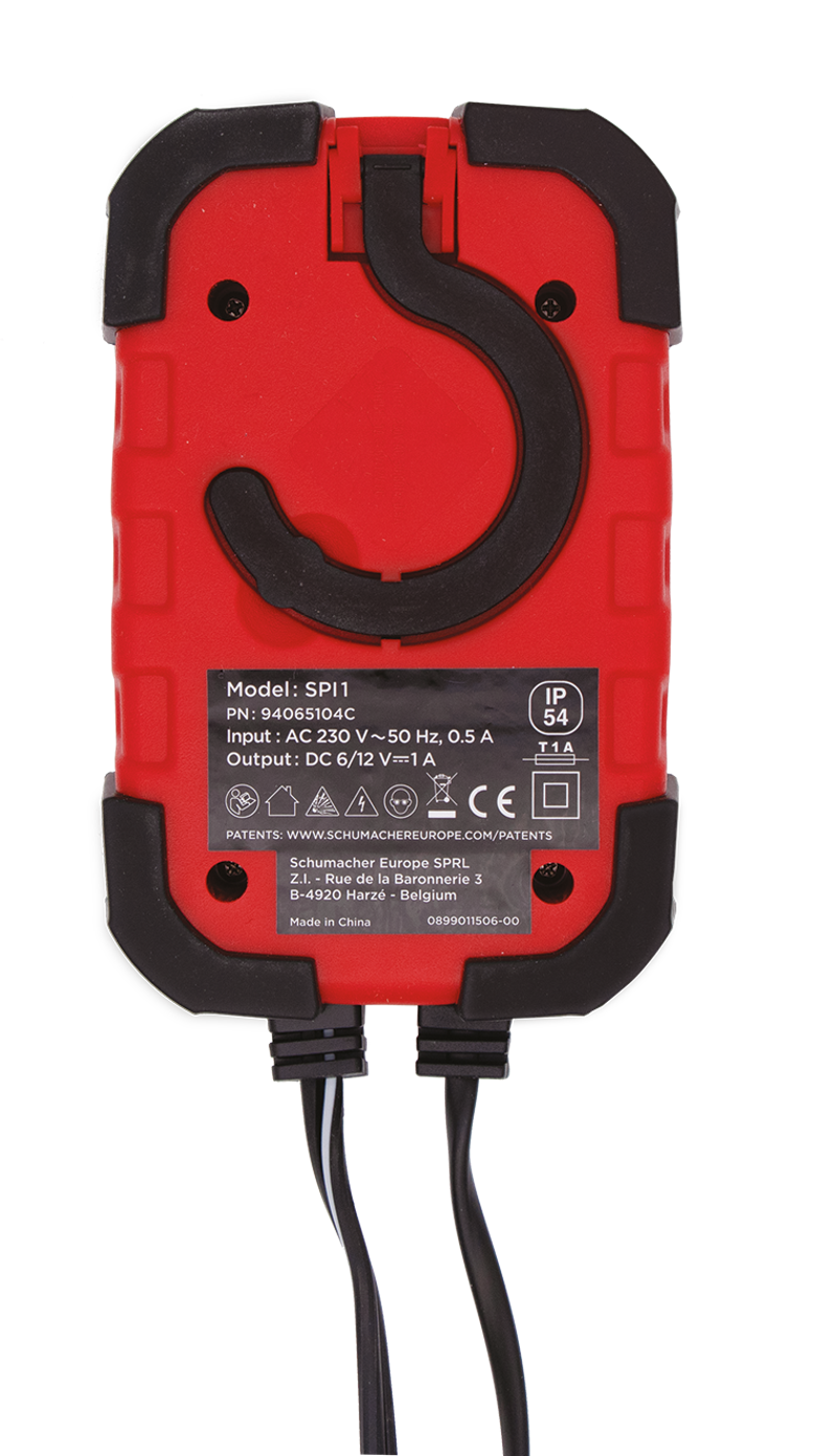Schumacher SPI1 6/12V 1A Batterilader/Sirius 2