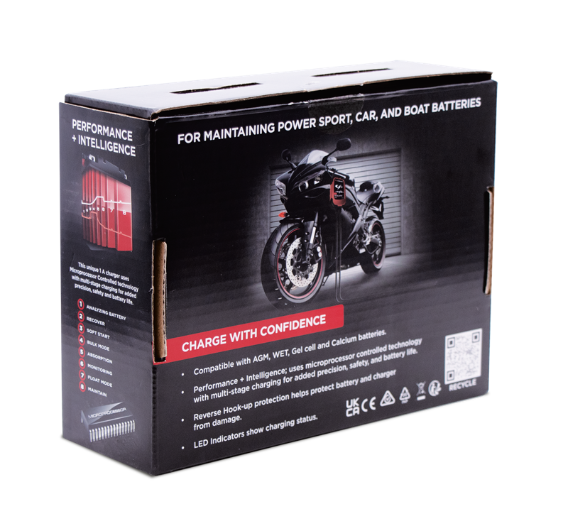 Schumacher SPI1 6/12V 1A Batterilader/Sirius 2