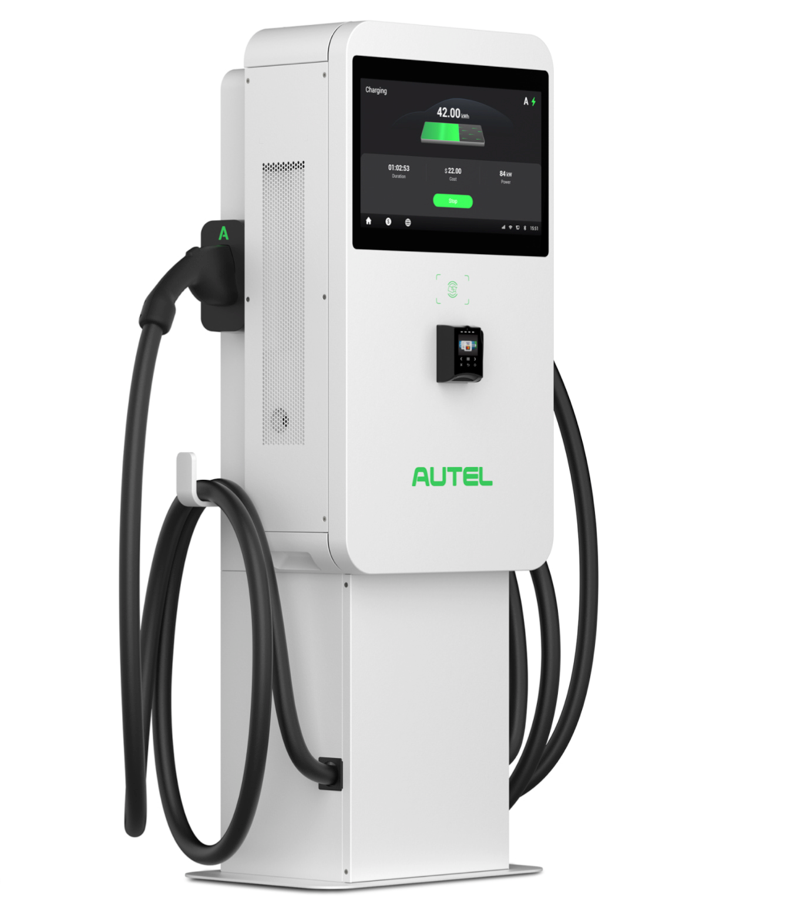 Autel DC-lader 47kW på stolpe