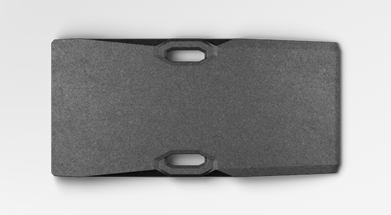 Cepelo Rampe gummi 100x48x5