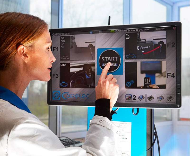 Capelec 4-gastester og røggasmåler