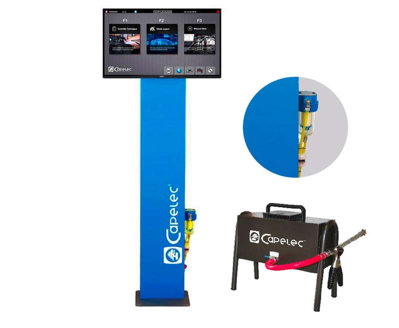 Capelec 4-gastester og røggasmåler