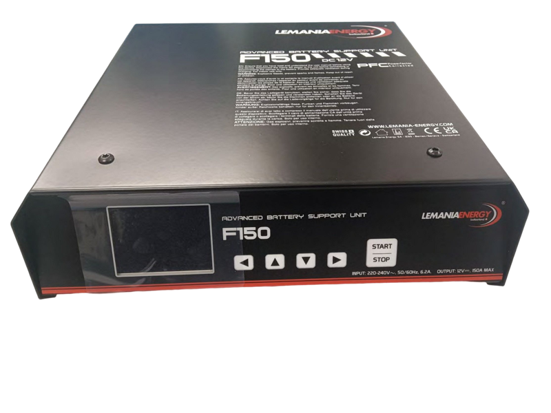 Lemania - FLASH lader 150A 12V 5M Cable