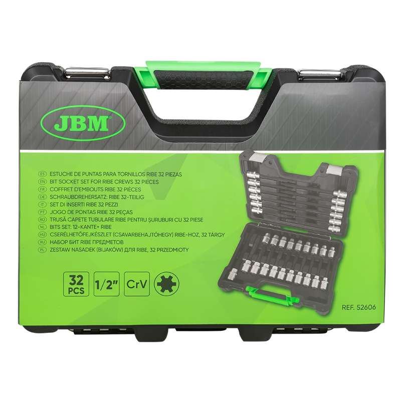 JBM Socketsæt 32 dele