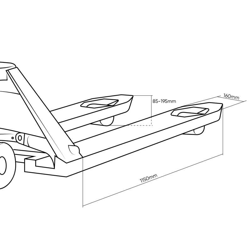 JBM Palleløfter 2,5T