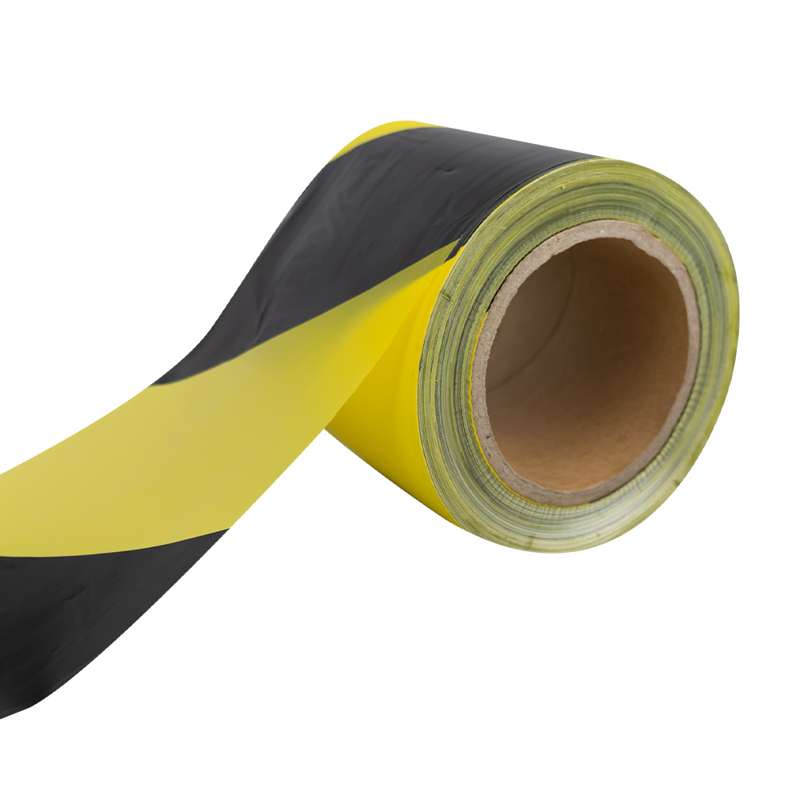 JBM Afspærringstape gul/sort 200m