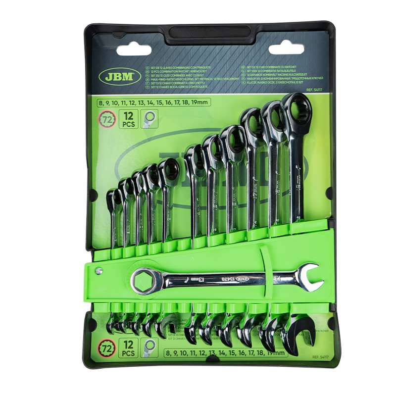 JBM Skraldenøgler 12 stk