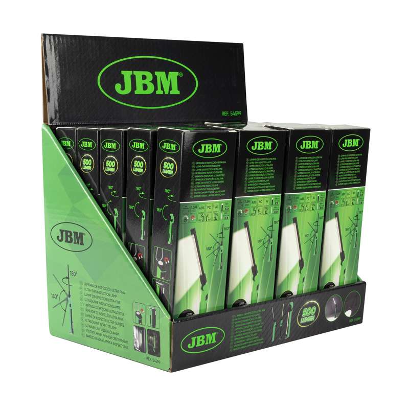 JBM Ultra slim foldbar lygte 500LM