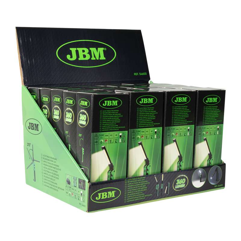 JBM Mini Magnetisk lygte 360LM