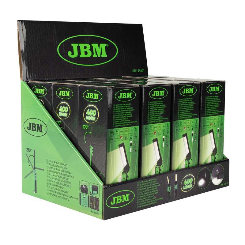 JBM LED lygte justerbar 400LM