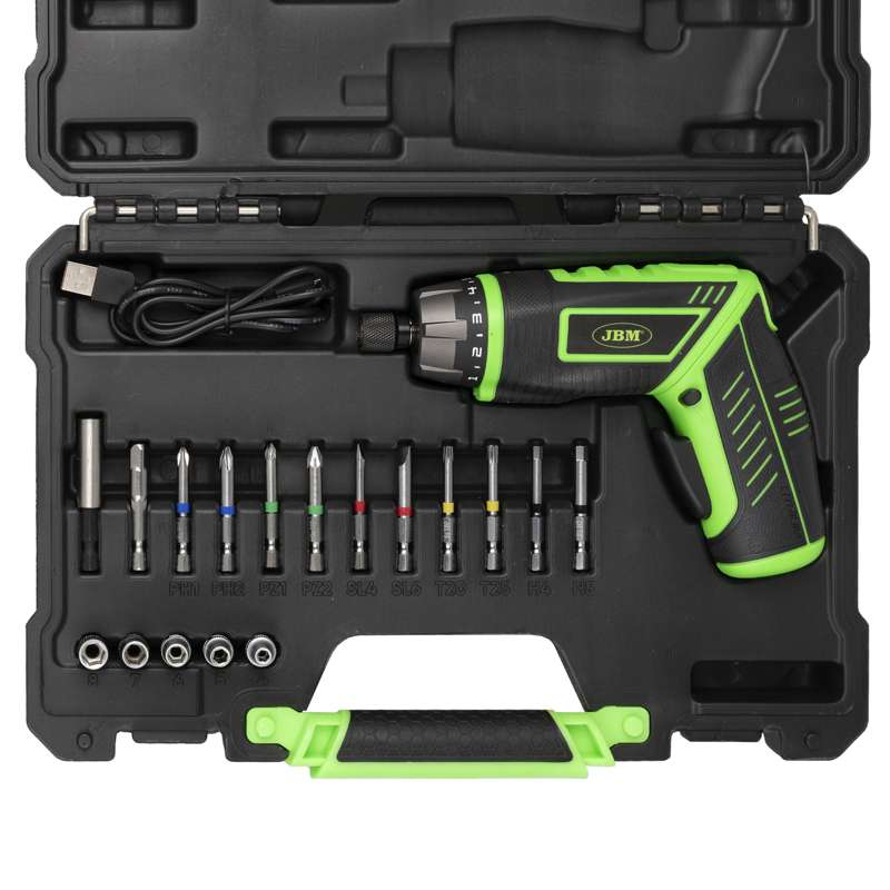 JBM Elektrisk Skruetrækker m. bits
