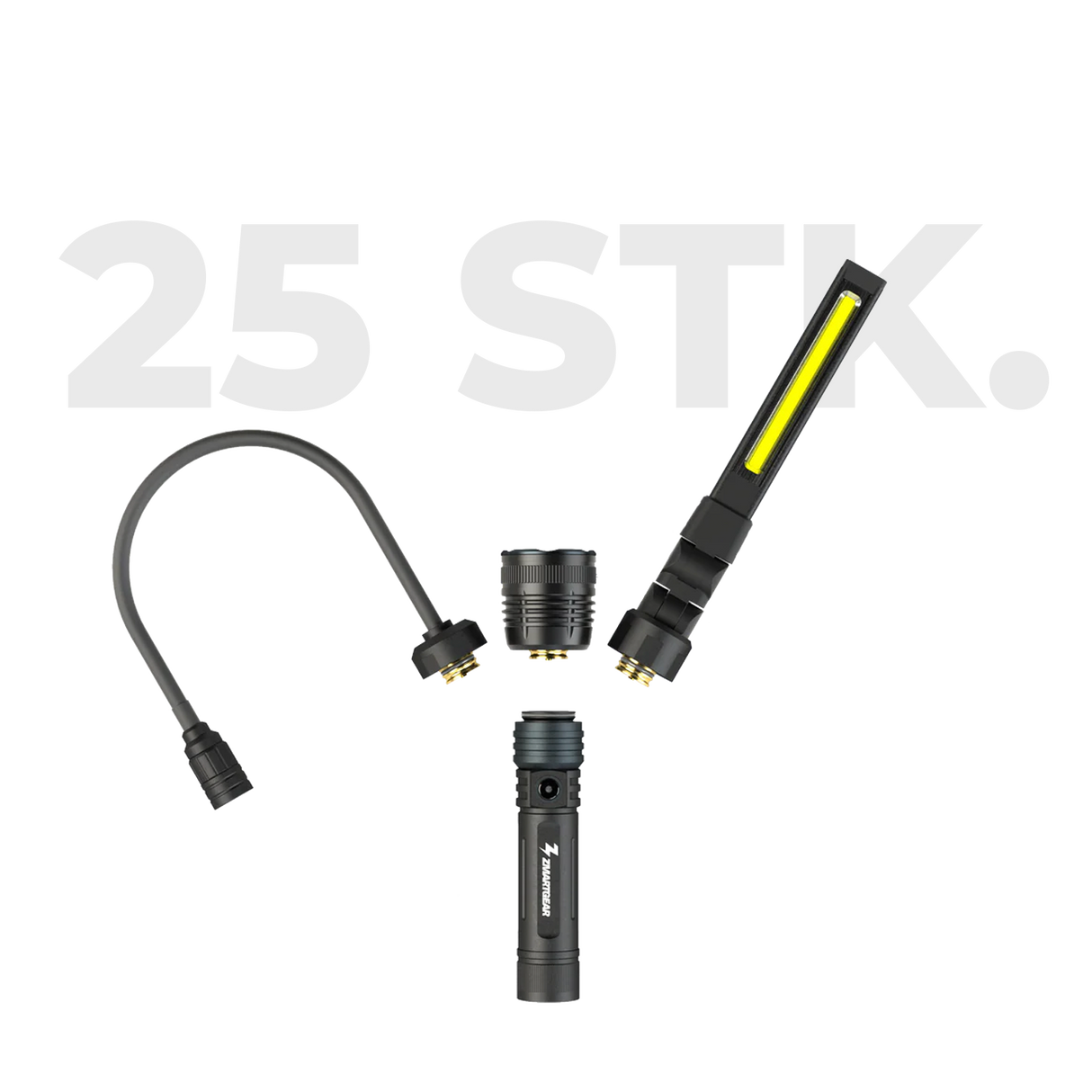 Robust og fleksibel lampe – 25 stk. for prisen af 20