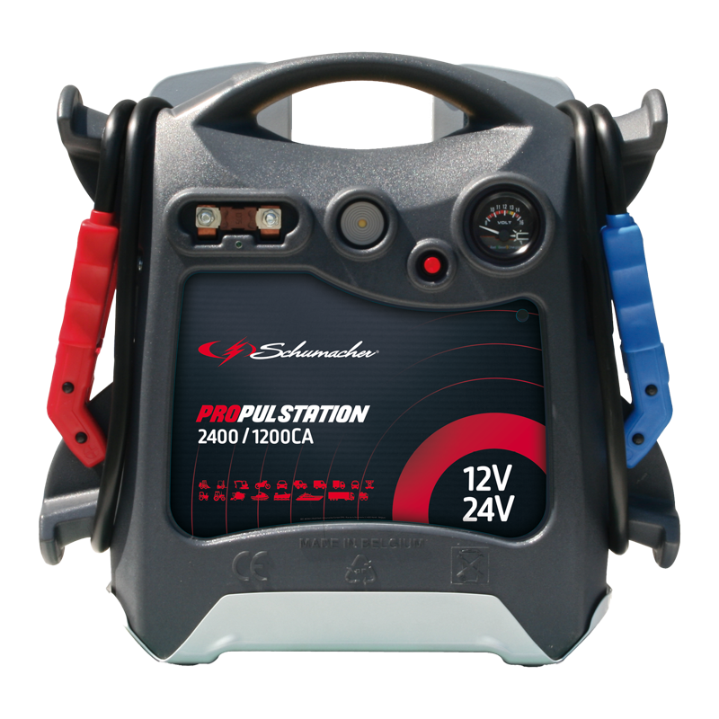 Schumacher Propulstation Booster 12/24V-2400/1200A uden ladestation
