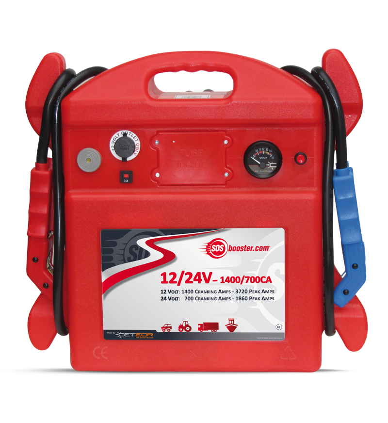 Schumacher SOS Booster 12/24V 1400/700A