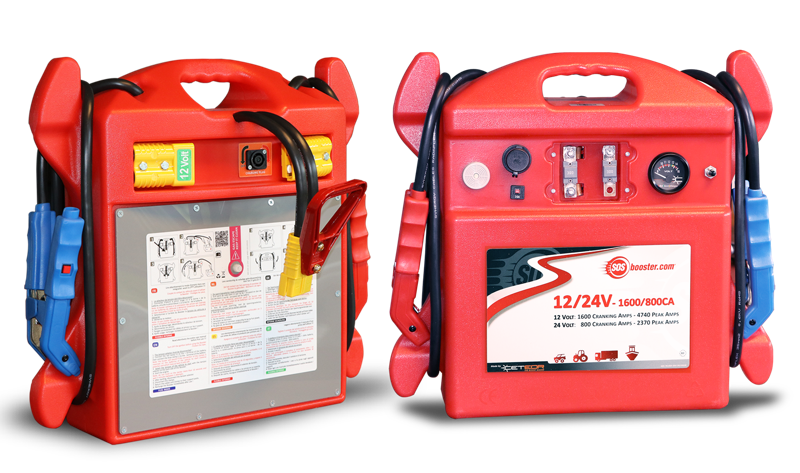 Schumacher SOS Booster 12/24V 1600/800A