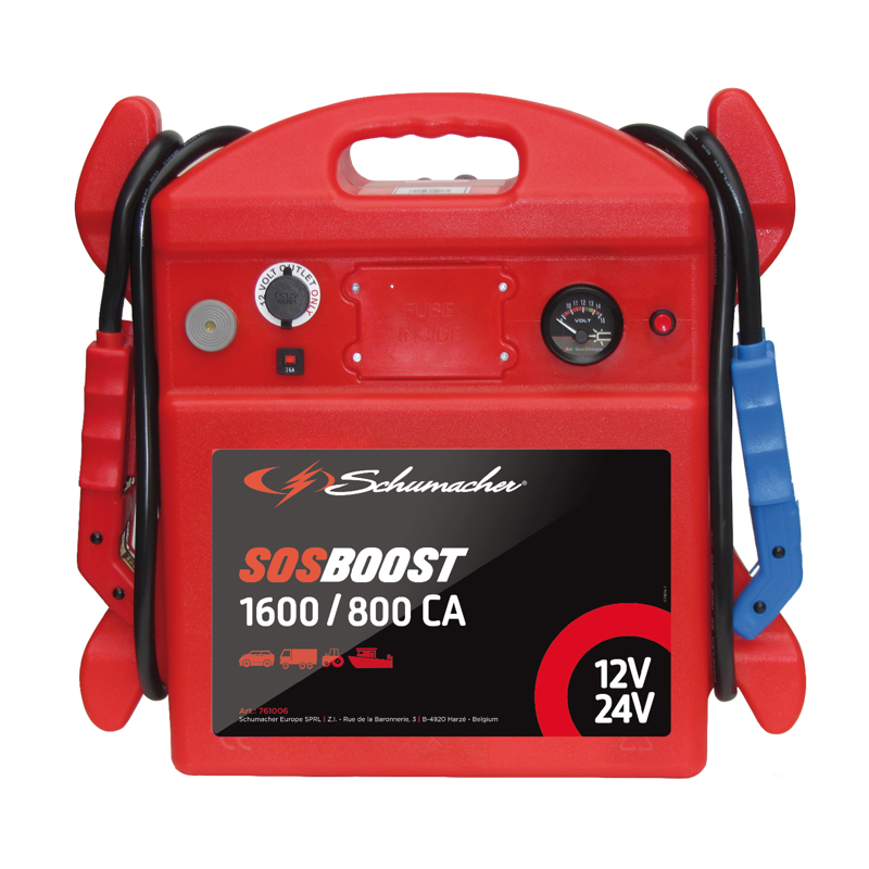 Schumacher SOS Booster 12V 1600A