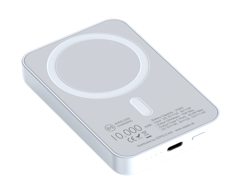 Zmartgear trådløs Powerbank 10.000mah