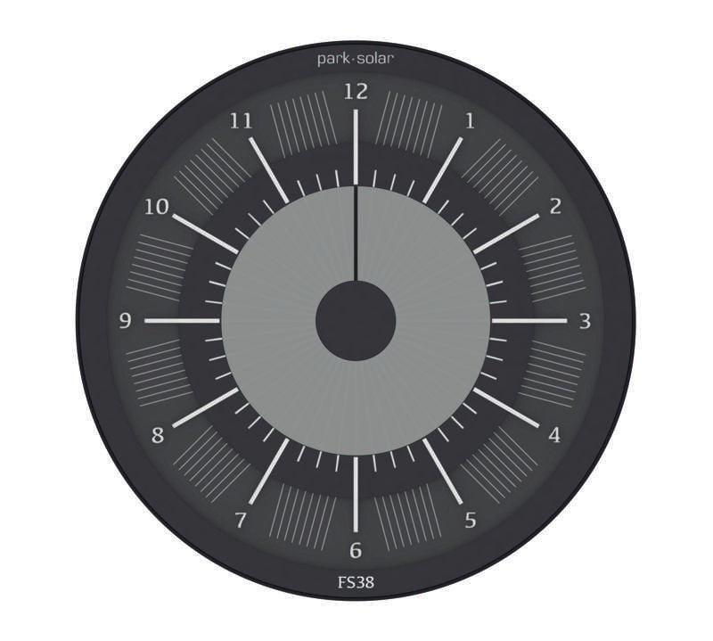 Park Solar Elektronisk P-skive - FS38