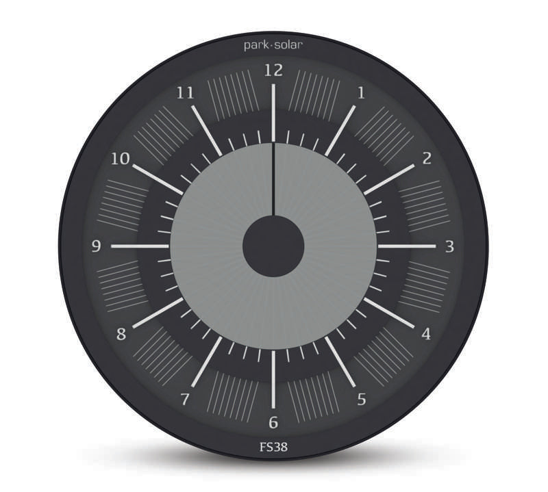 Park Solar Elektronisk P-skive - FS38