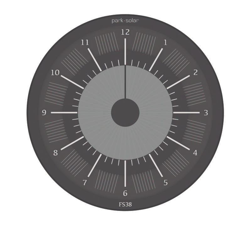 Park Solar Elektronisk P-skive - FS38
