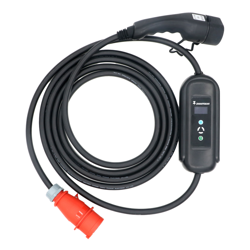 Zmartgear EV-lader 16A/3F 11kW bærbar