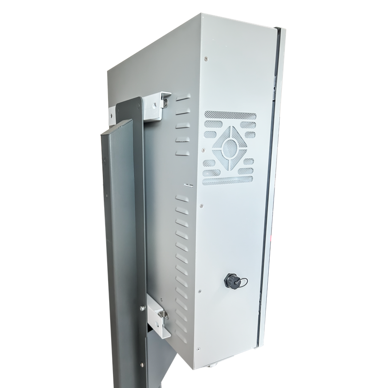 Stolpe til elbilslader kraftig