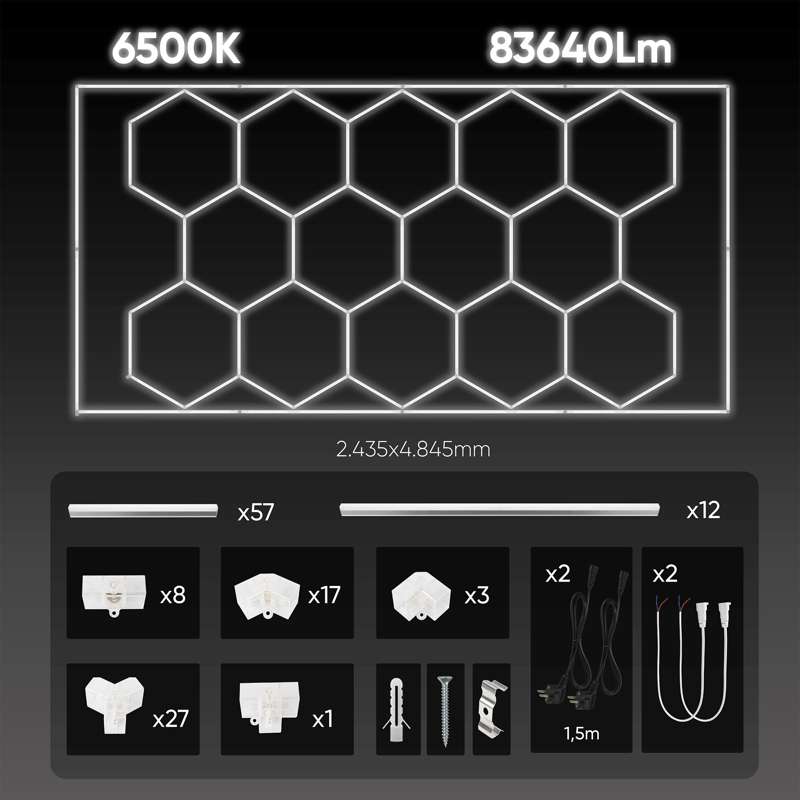 Zmartgear Hexagon Loftslys