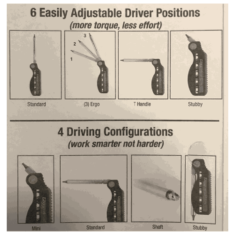 Bit-Dr XR multi-skruetrækker