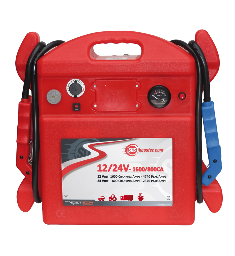 Schumacher SOS Booster 12/24V 1600/800A