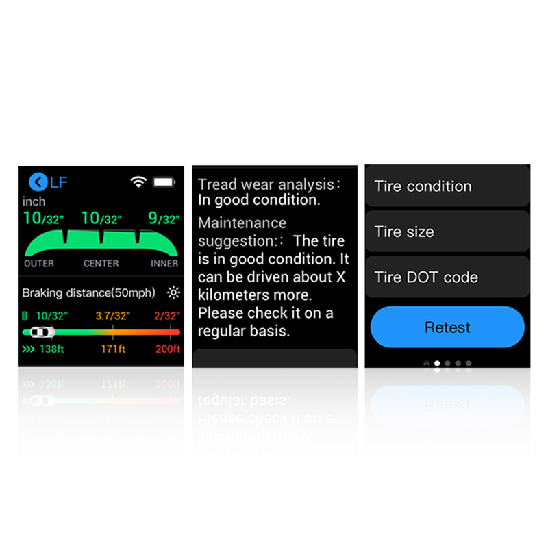 Autel TBE200 dækmønstermåler