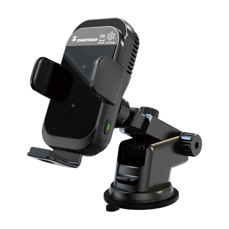 Zmartgear mobilholder m. trådløs opladning og køling