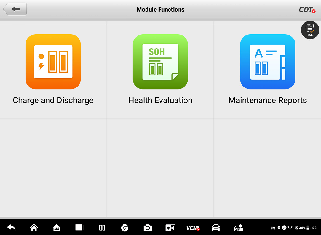 EV solution CDT100 software opdatering