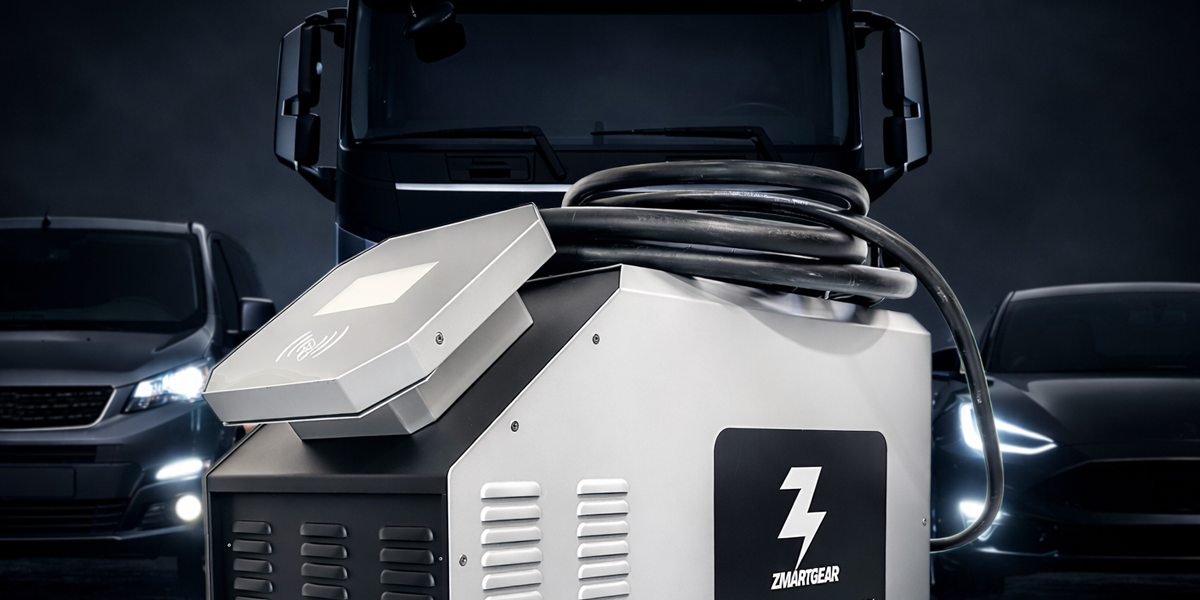 Professionel DC-opladning til værksteder og erhverv