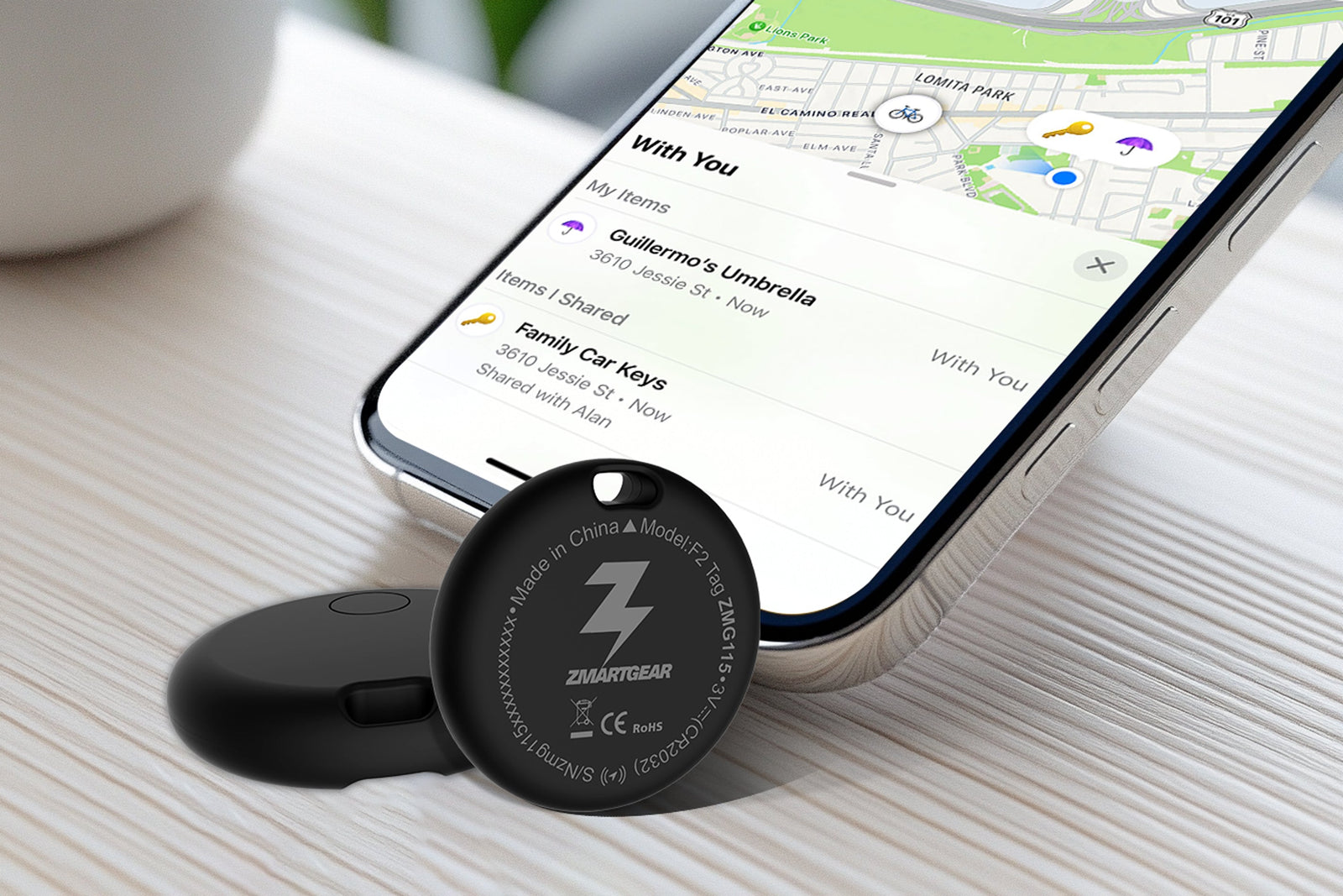 Zmartgear Find My trackere - guide