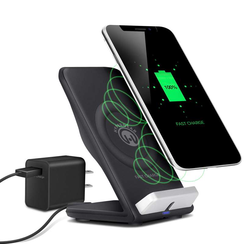 #HyperGear Fast Charge wireless Charging Stand Black