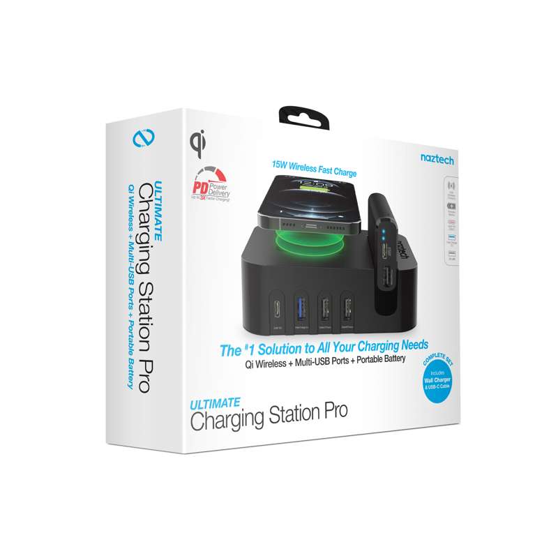 #Naztech Ultimate ladestation m. powerbank