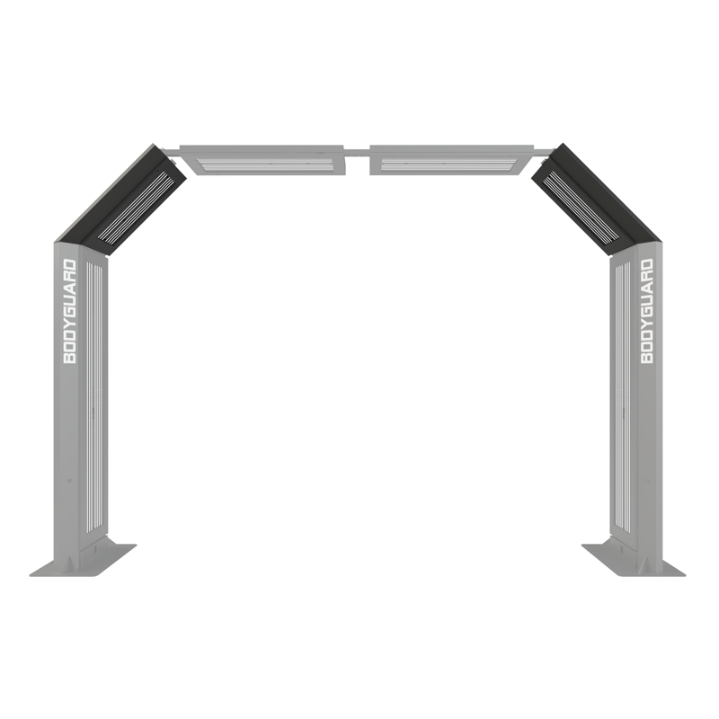 Bodyguard - diagonale lys 2 sæt