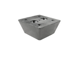 Cepelo gummiblok 15x15x6