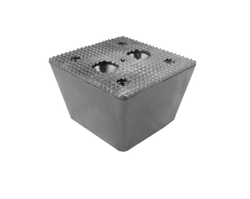 Cepelo gummiblok 15x15x10