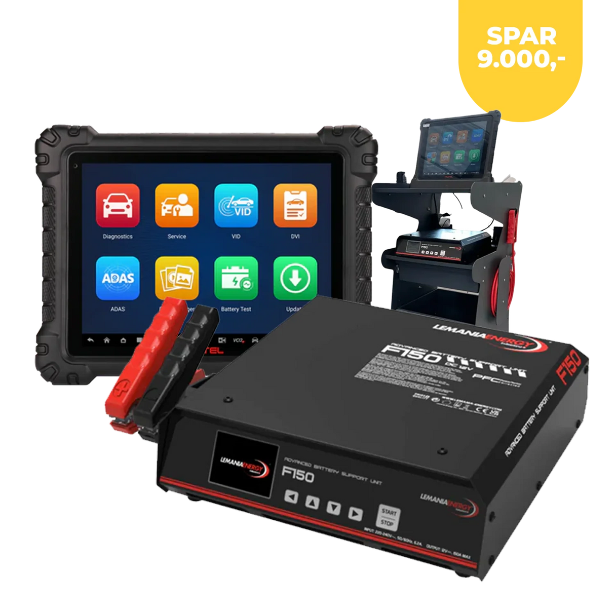 909S2 med Trolley og 150A lader