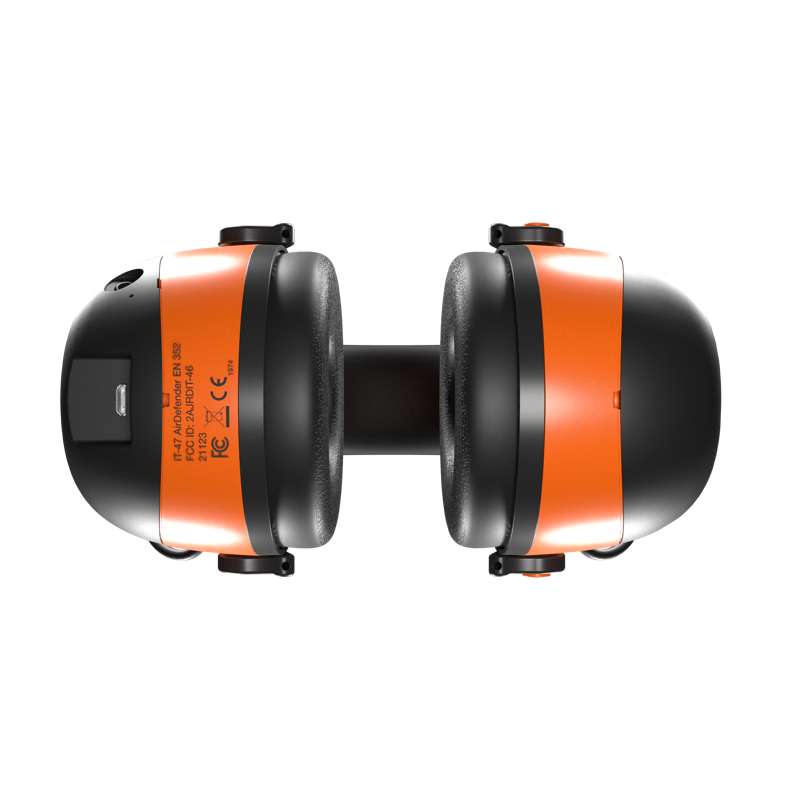 ISOtunes Air Defender EN352 - Orange