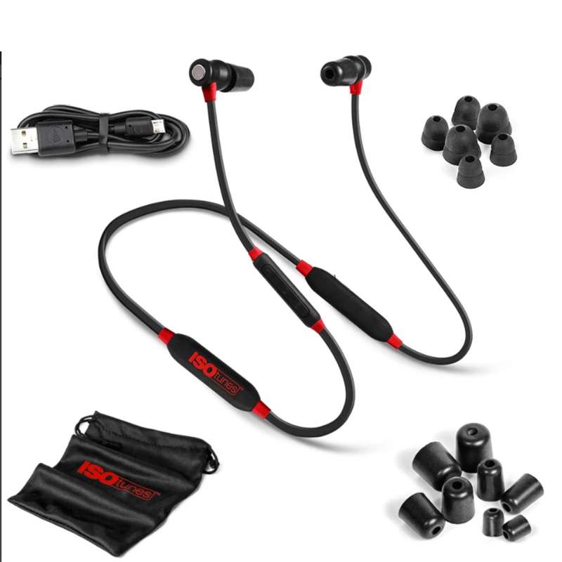 ISOTunes Headset Xtra 2,0 Red EN352