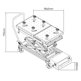JBM Elektrisk Batterilift 1,2T