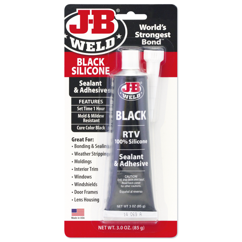 JB Weld  Silicone - Sort