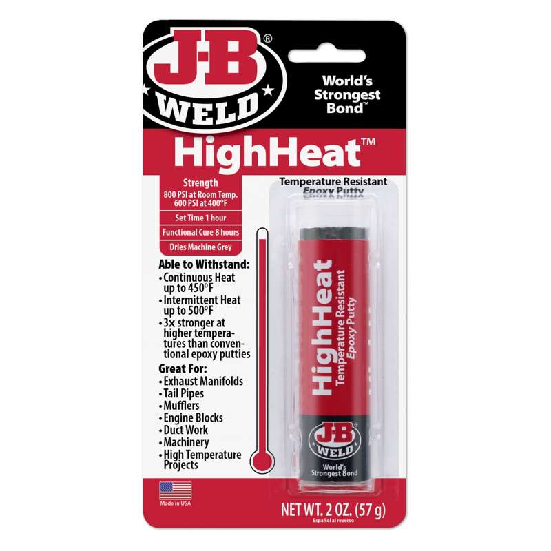 JB Weld  HIGH HEAT epoxy